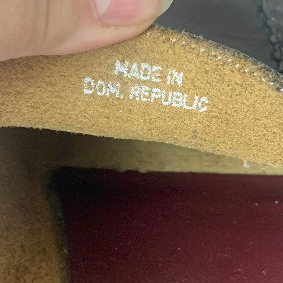 Bostonian Men's Leather Penny Loafer Shoes Pinch Mocassin Toe Burgundy Size 13 D - Picture 9 of 15